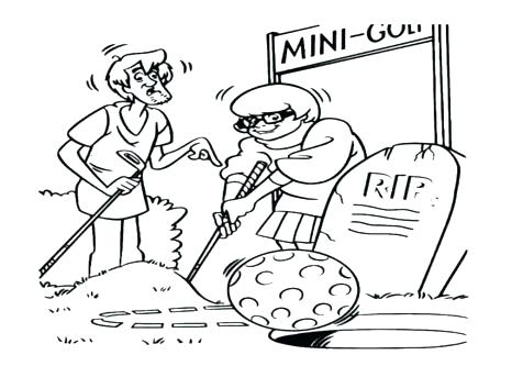 476x333 Golf Coloring Page S S Mini Golf Coloring Pages