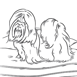 250x250 Online Coloring Pages Of Your Favorite Dog Breed