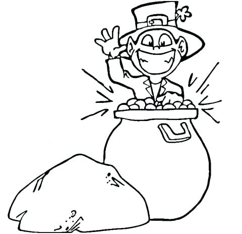 480x464 Gold Rush Printable Coloring Pages Pot Of Gold Coloring Pages Pot