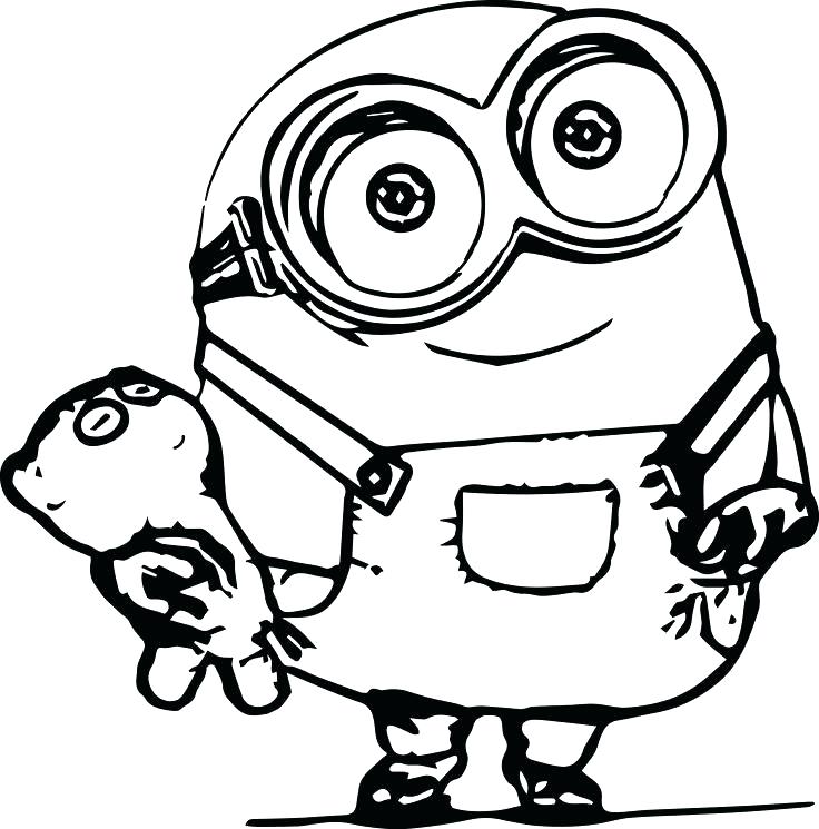 736x745 Minions Printable