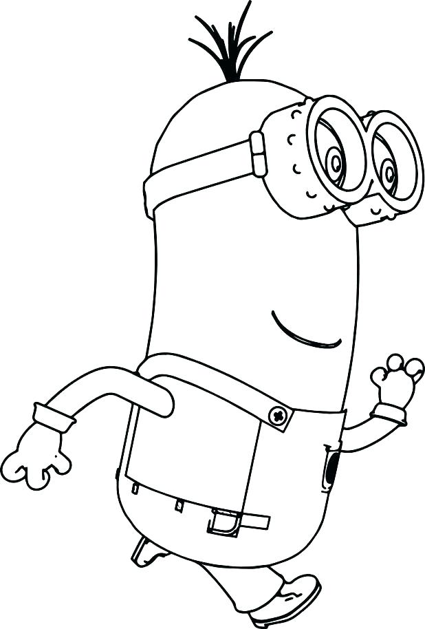618x914 Minion Coloring Pages Printable Minions Coloring Pages For Kids