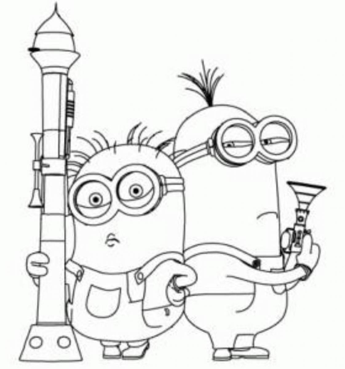 1122x1200 Minions Coloring Printables Kids Coloring Minion Coloring Pages