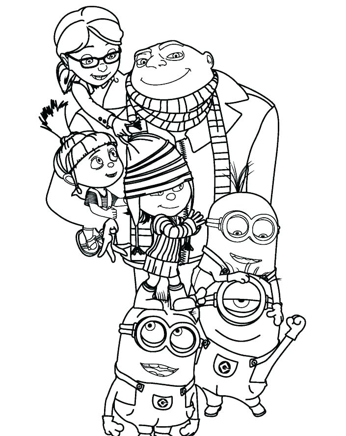 705x887 Free Minion Coloring Pages Free Coloring Pages Minions Coloring