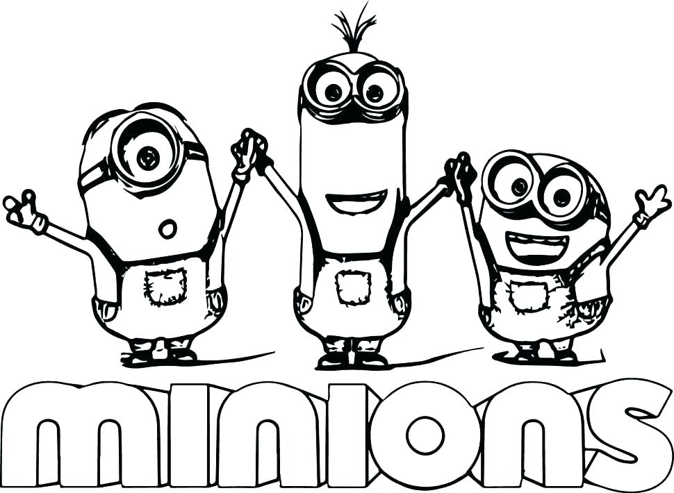 970x710 Minions Coloring Pages Pdf Minions Coloring Book And Minion
