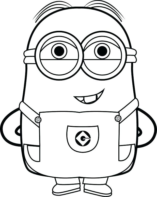 618x773 Full Size Of Print Best Minions Coloring Pages Free Images