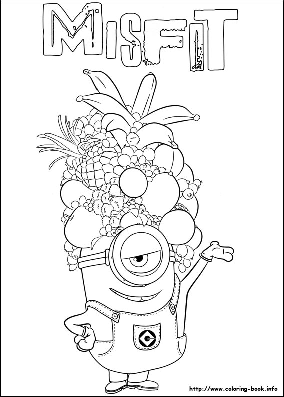 567x794 Minions Coloring Pages On Coloring