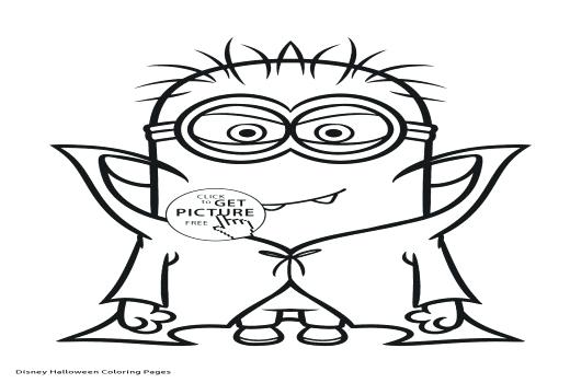 520x350 Disney Halloween Coloring Pages Free Astonishing Decoration