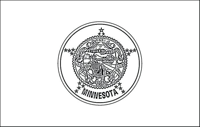 700x446 Minnesota State Flag Coloring Page Coloring Pages Frozen Halloween