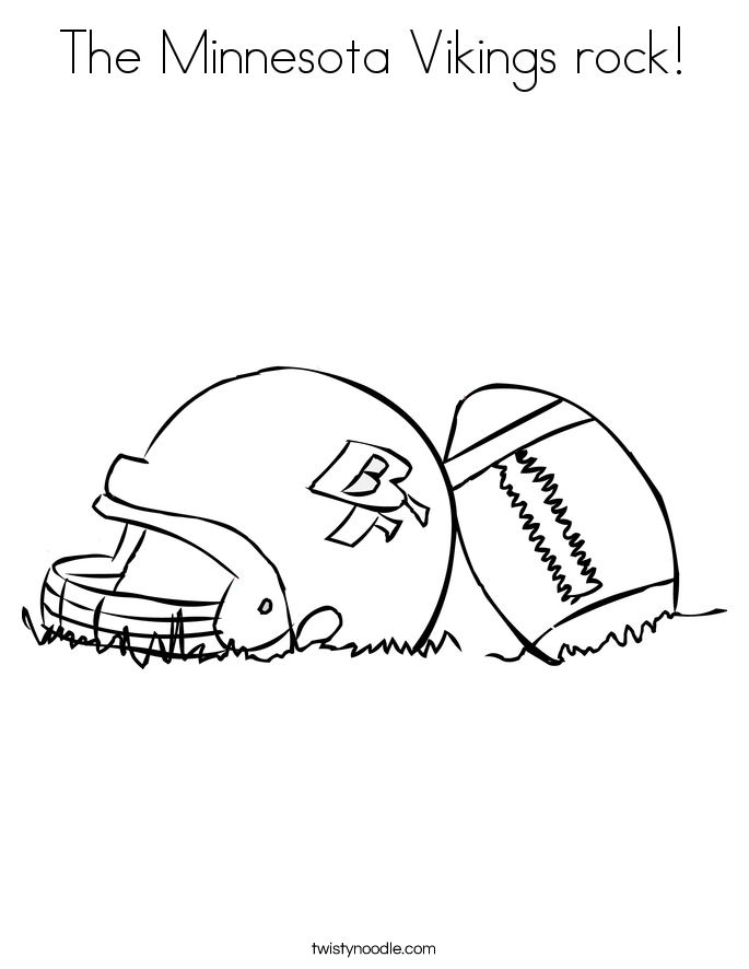 685x886 The Minnesota Vikings Rock Coloring Page