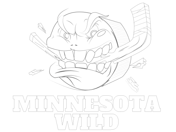 600x450 Printable Minnesota Wild Coloring Sheet