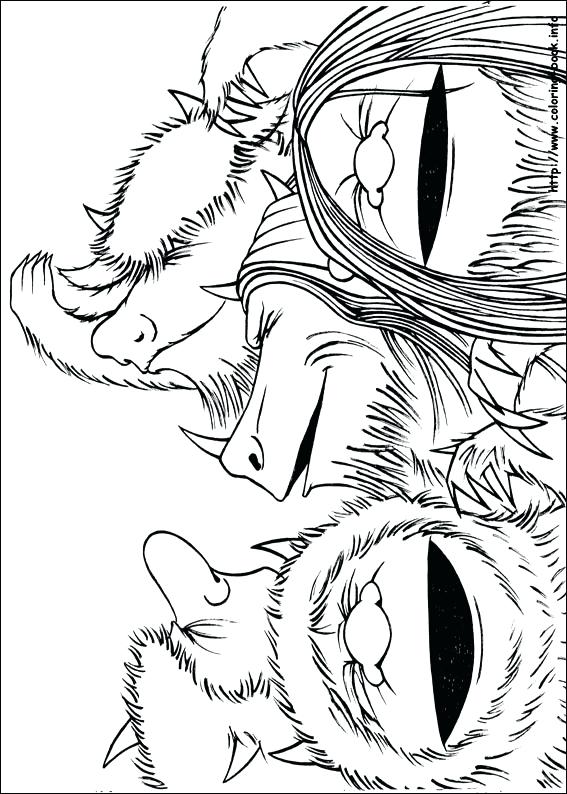 567x794 Where The Wild Things Are Coloring Pages Where The Wild Things Are