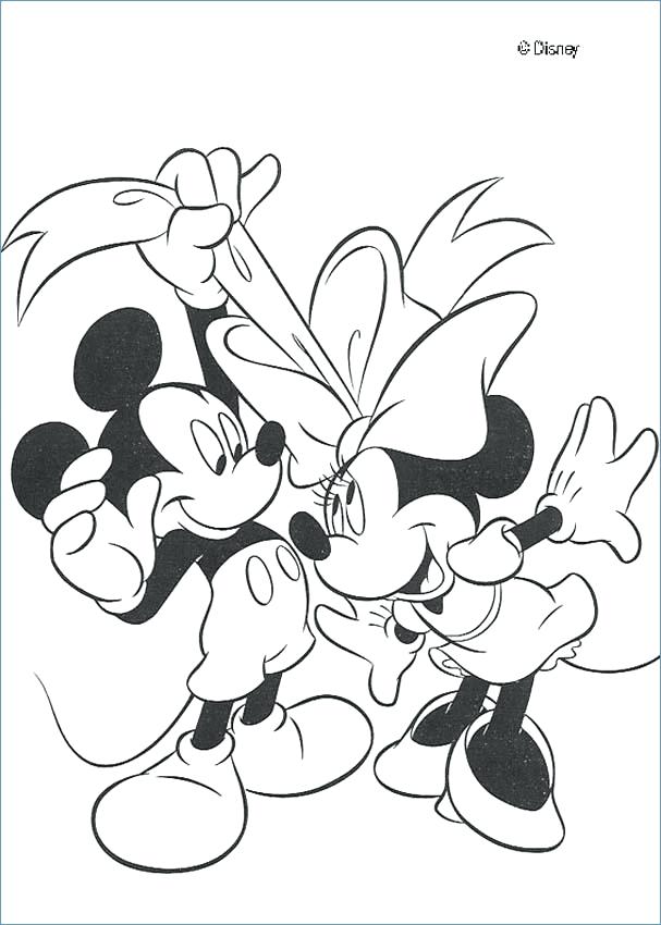607x850 Daisy Valentine Coloring Pages Mickey And Minnie Mouse In Love
