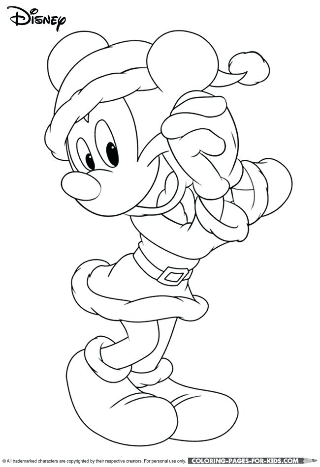 650x950 Mickey Christmas Coloring Pages Mickey Mouse Coloring Mickey