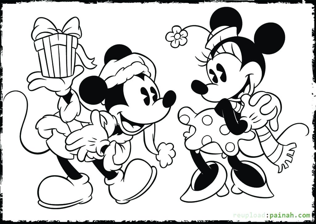 1024x728 Top Mickey Minnie Mouse Coloring Pages Free Coloring Page
