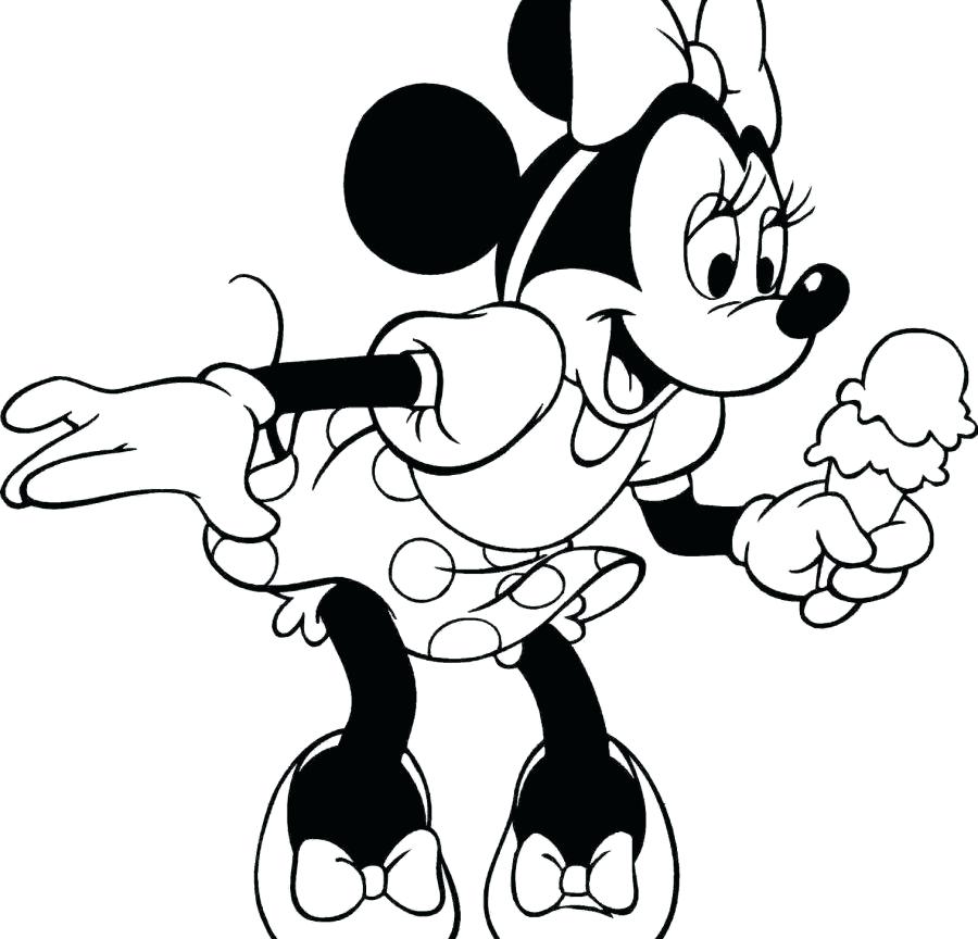 900x864 Minnie And Mickey Mouse Coloring Pages Happy Birthday Mickey Mouse