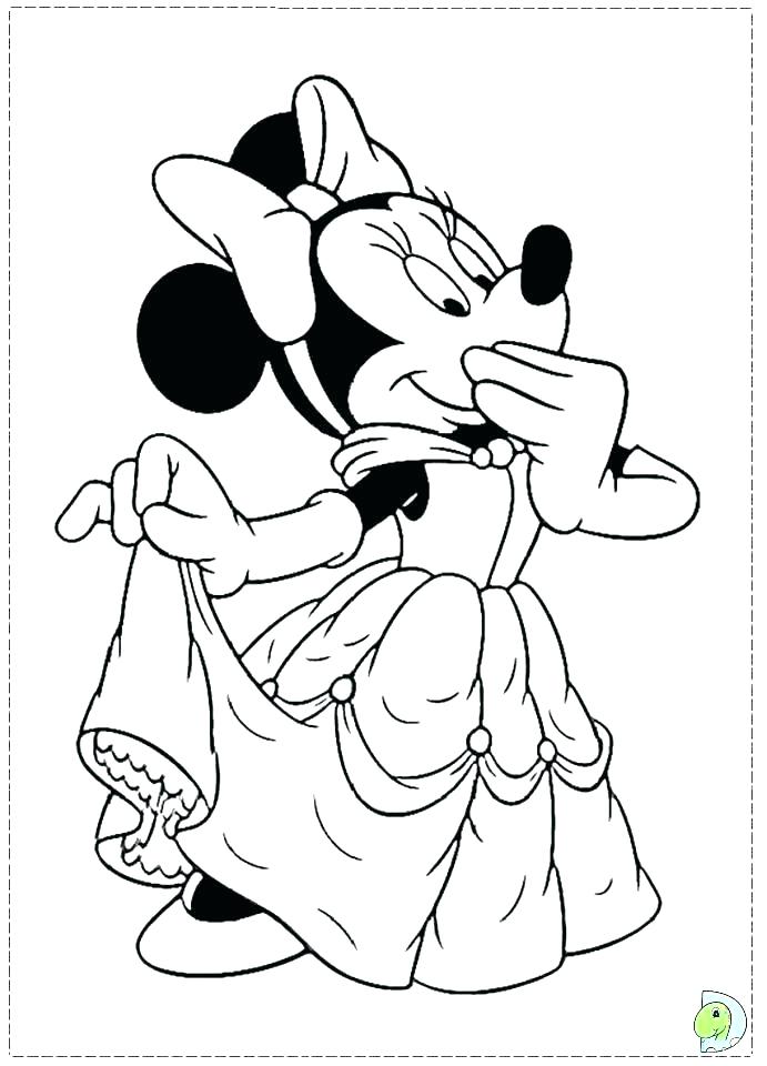 691x960 Minnie Mouse Daisy Duck Coloring Pages Fuhrer Von