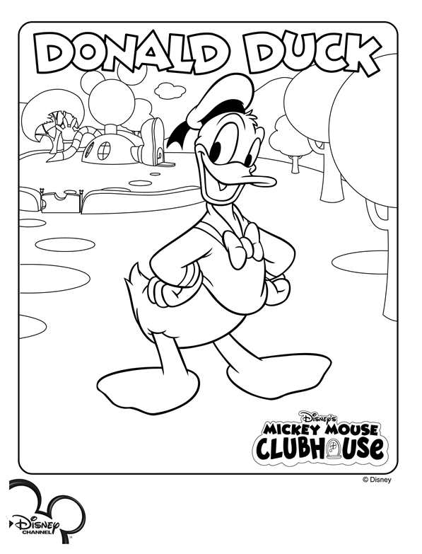 597x783 Kids N Coloring Pages Of Mickey Mouse Clubhouse