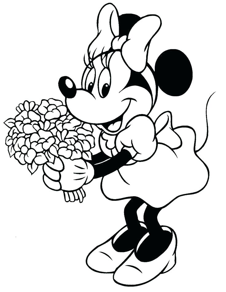 736x950 Minnie Mouse Coloring Games Top Rated Mickey And Coloring Pages