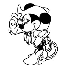 230x230 Top Free Printable Cute Minnie Mouse Coloring Pages Online