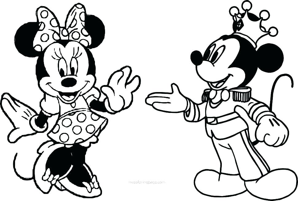 970x655 Mickey Mouse Free Printable Coloring Pages