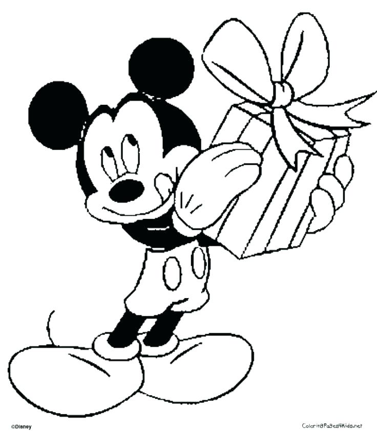 736x843 Minnie Mouse Coloring Book Pdf Printable Coloring Mickey Mouse