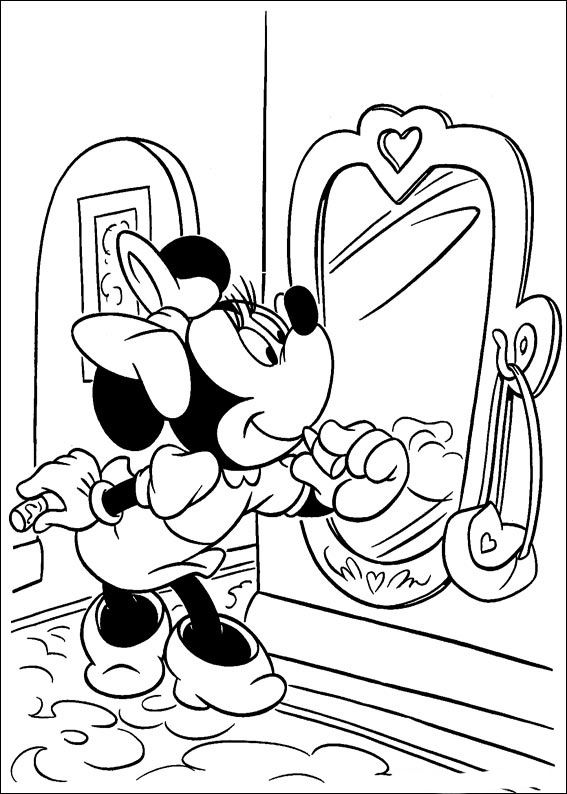567x794 Minnie Mouse Coloring Pages For Kids Printable Online Coloring