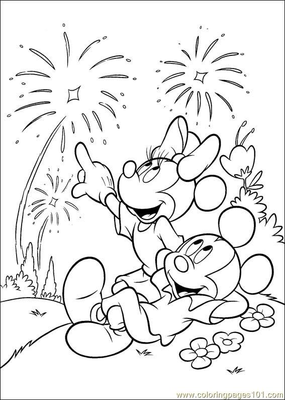 567x794 Minnie Mouse Coloring Page