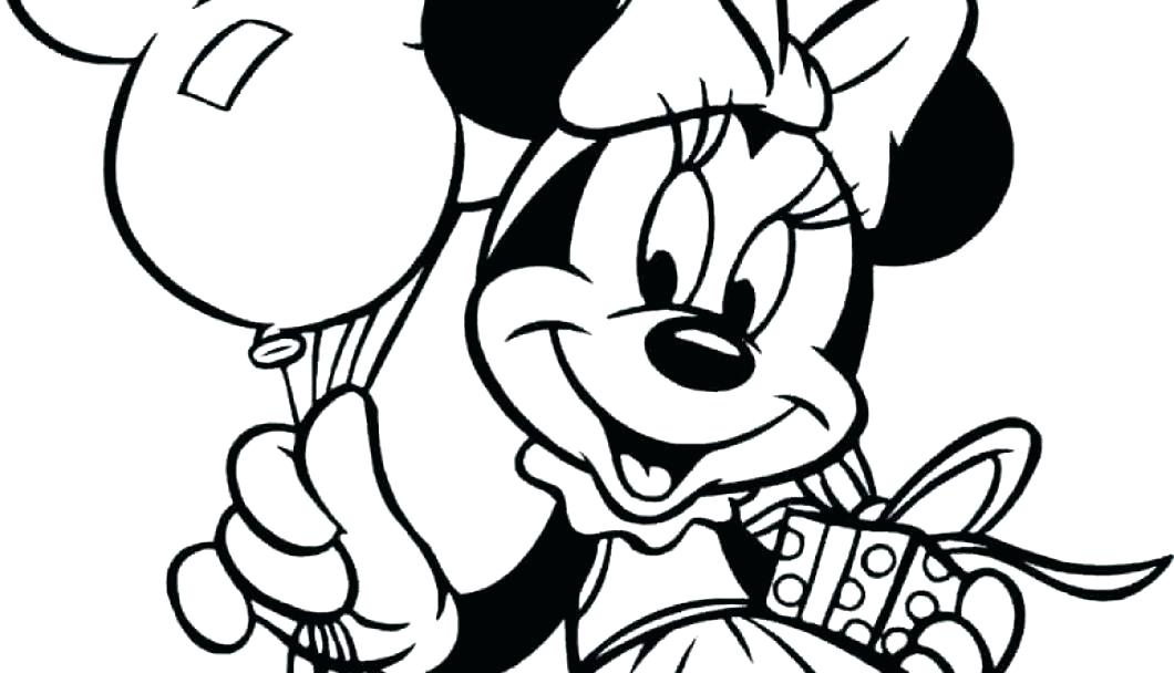 1060x608 Minnie Mouse Coloring Page Mouse Face Coloring Pages Free
