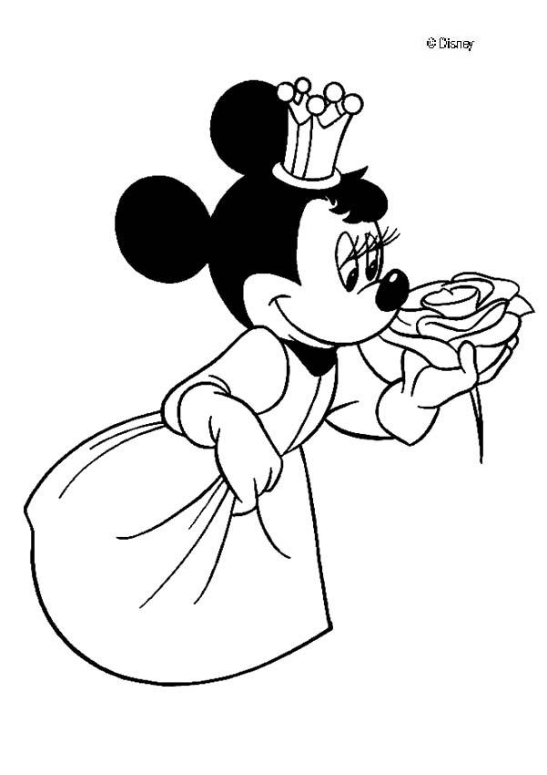 601x850 Minnie Mouse Halloween Coloring Pages
