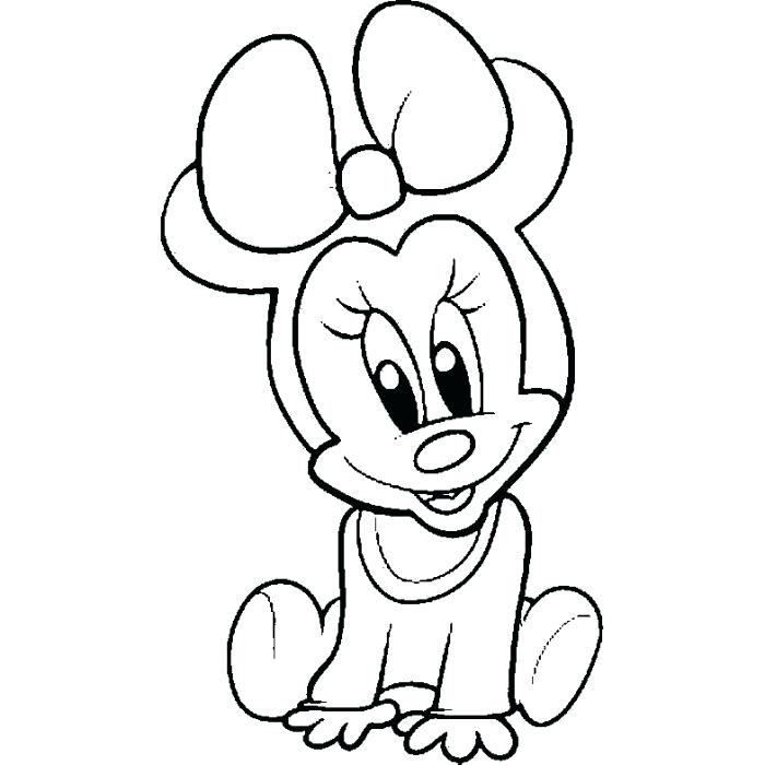 Minnie Mouse Head Coloring Pages at GetDrawings | Free download