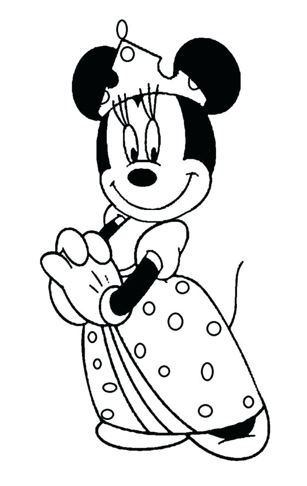 618x979 Best Mouse Printable Coloring Pages For Your Site With Free Minnie