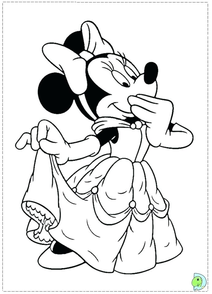 691x960 Coloring Pages Of Minnie Mouse Mouse Pictures To Color And Print