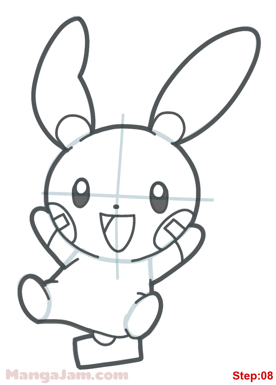 918x1280 How To Draw Minum From Pokemon