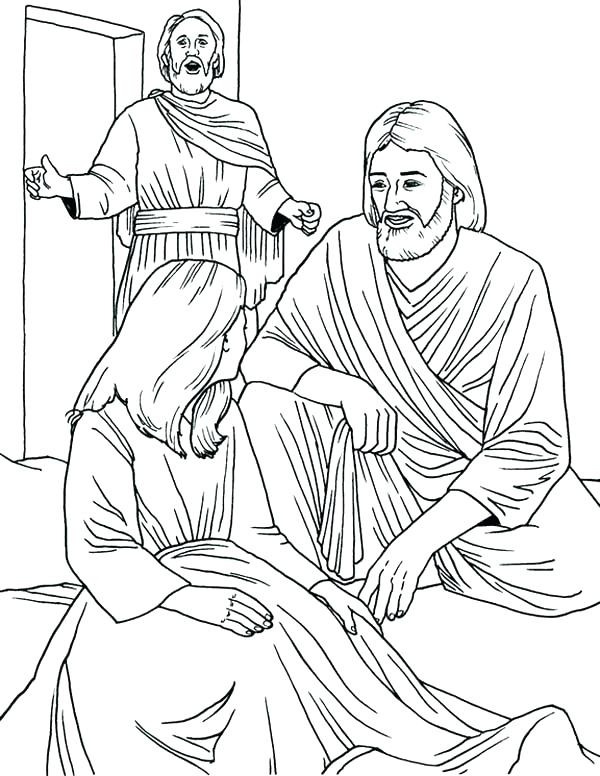 600x776 Miracles Of Jesus Coloring Pages Coloring Pictures Of Miracles