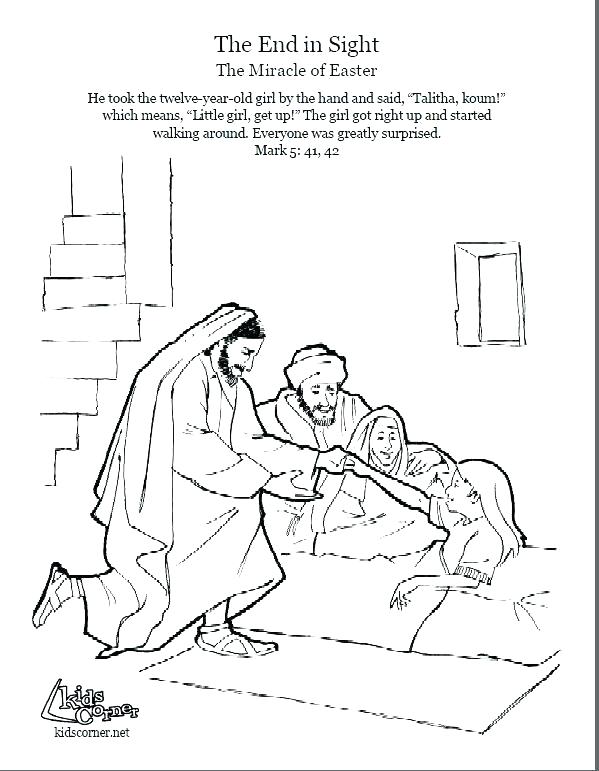 599x771 Miracles Of Jesus Coloring Pages Miracles Of Coloring Pages
