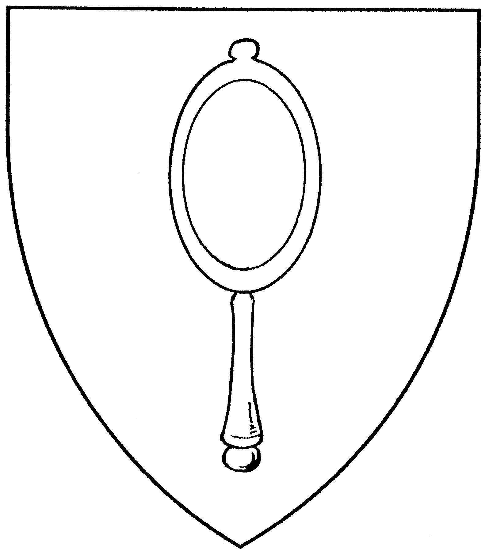 1595x1821 Hand Mirror Coloring Pages