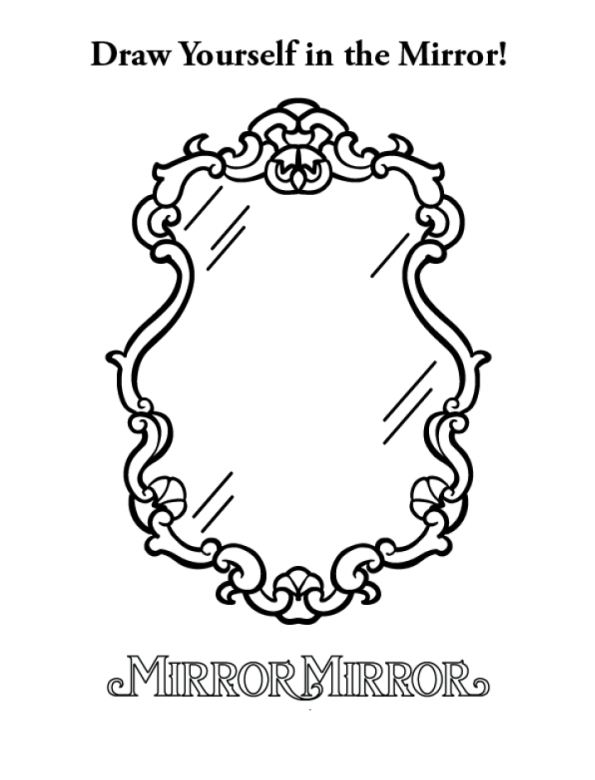 595x780 Kids N Coloring Pages Of Mirror Mirror