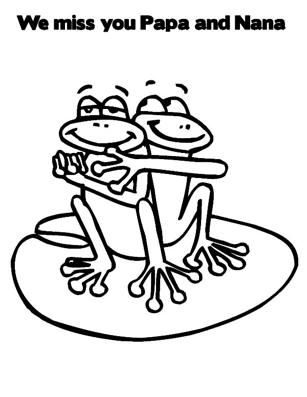 600x776 I Will Miss You Papa And Nana Coloring Pages Batch Coloring