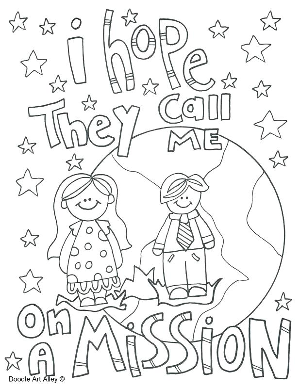 618x800 General Conference Coloring Pages Missionary Work Religious