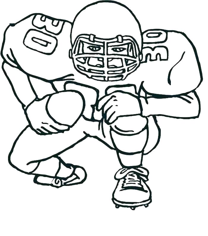700x796 Coloring Pages Football Paykasa Me Coloring