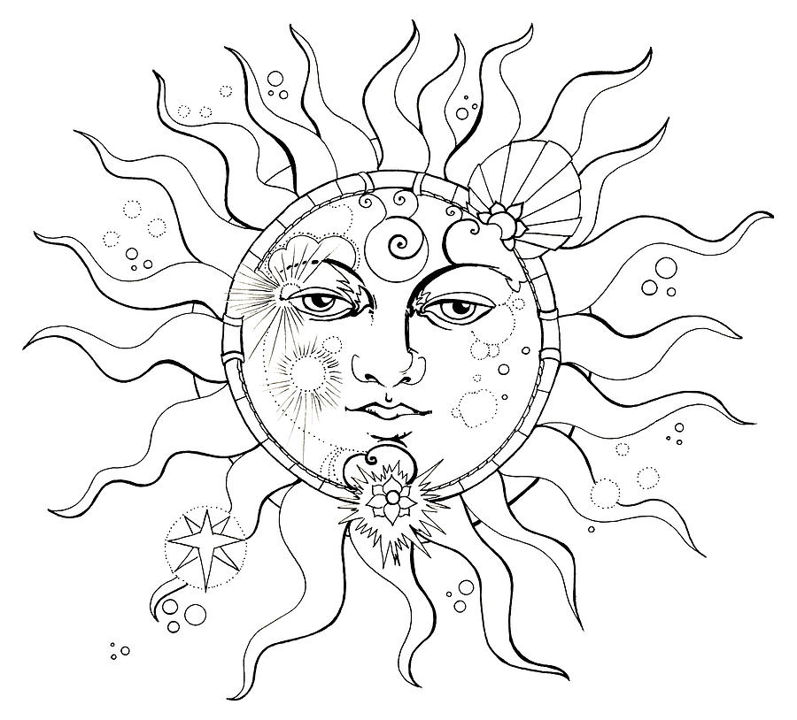 900x814 Eclipse Coloring Sheet Preschool