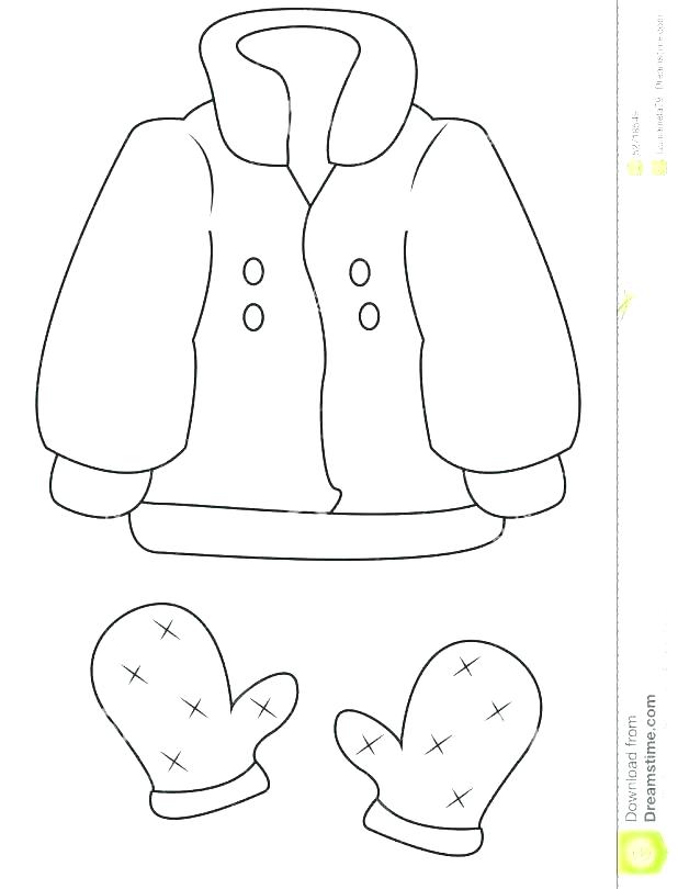 618x810 The Mitten Coloring Page