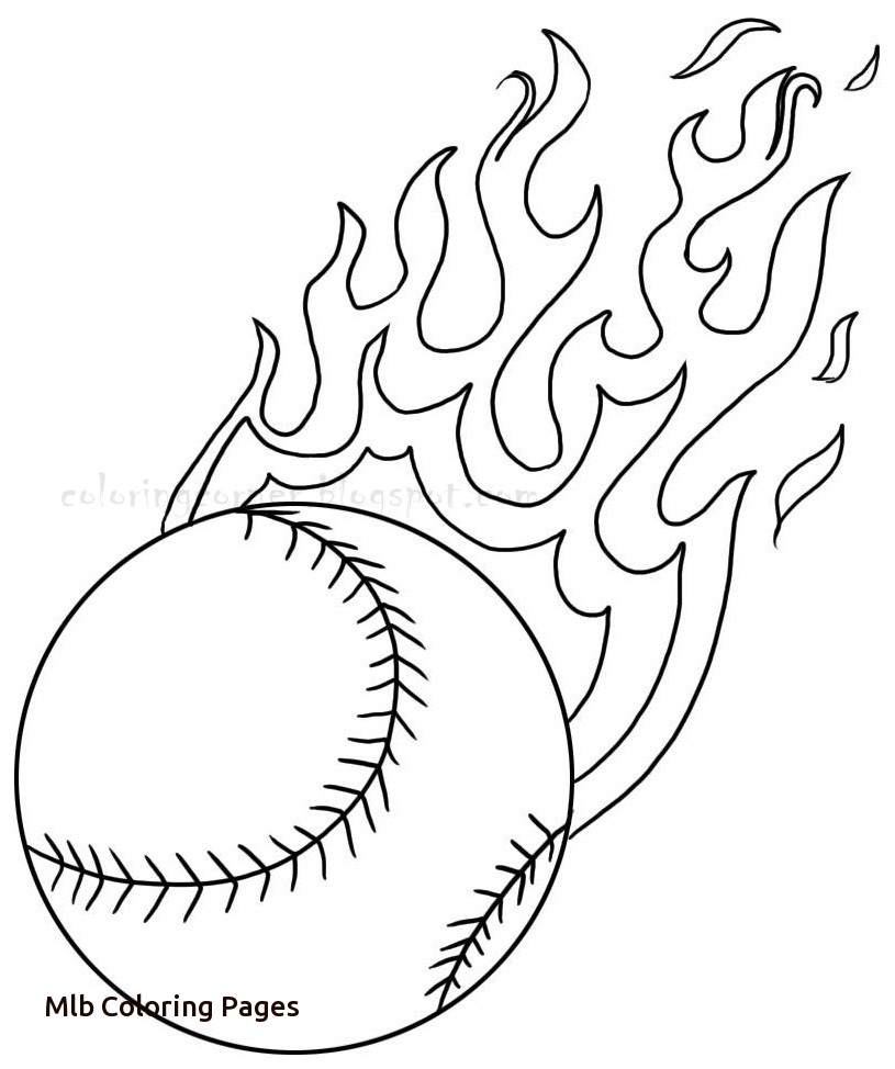 815x974 Mlb Coloring Pages
