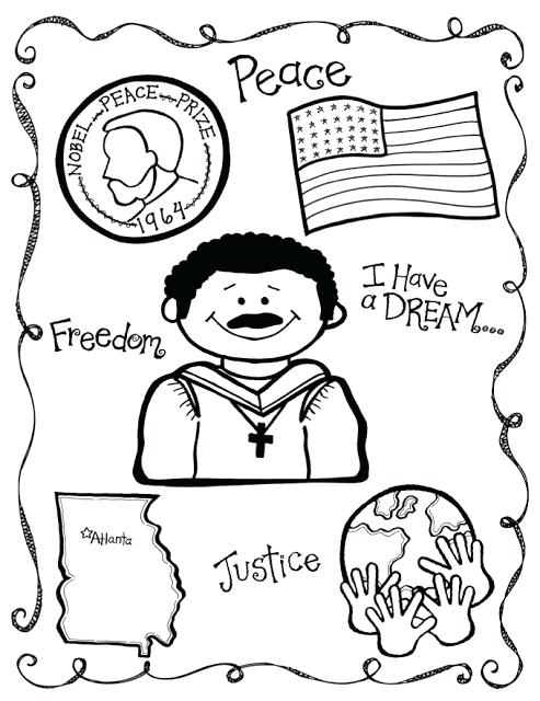 493x640 Mlk Coloring Sheets Martin King Coloring Pages Martin King Face