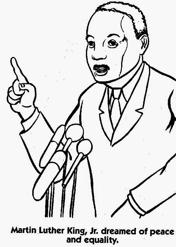 600x841 Martin Luther King Jr Coloring Pages