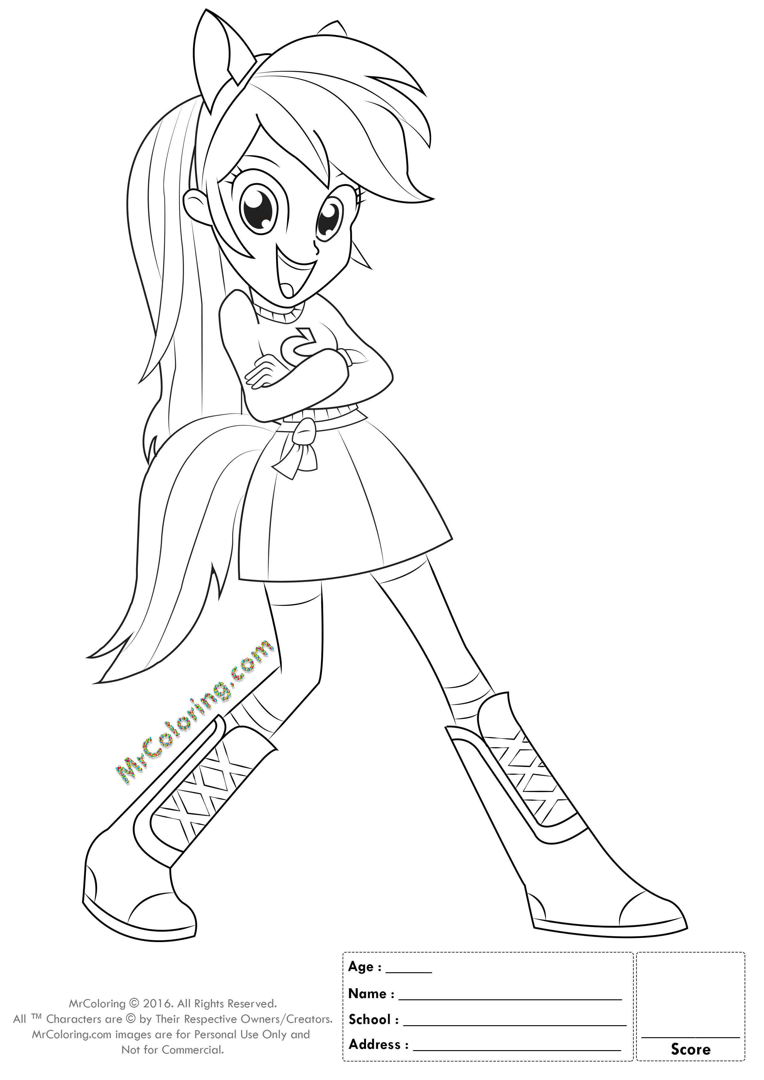 2480x3508 My Little Pony Equestria Girls Coloring Pages Coloring Pages