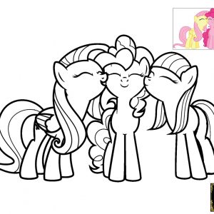 300x300 My Little Pony Coloring Pages Of Pinkie Pie Copy My Little Pony