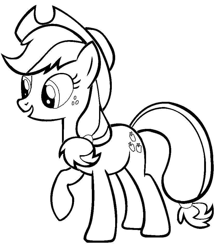 852x937 Perfect Applejack Coloring Page My Little Pony Pages Many