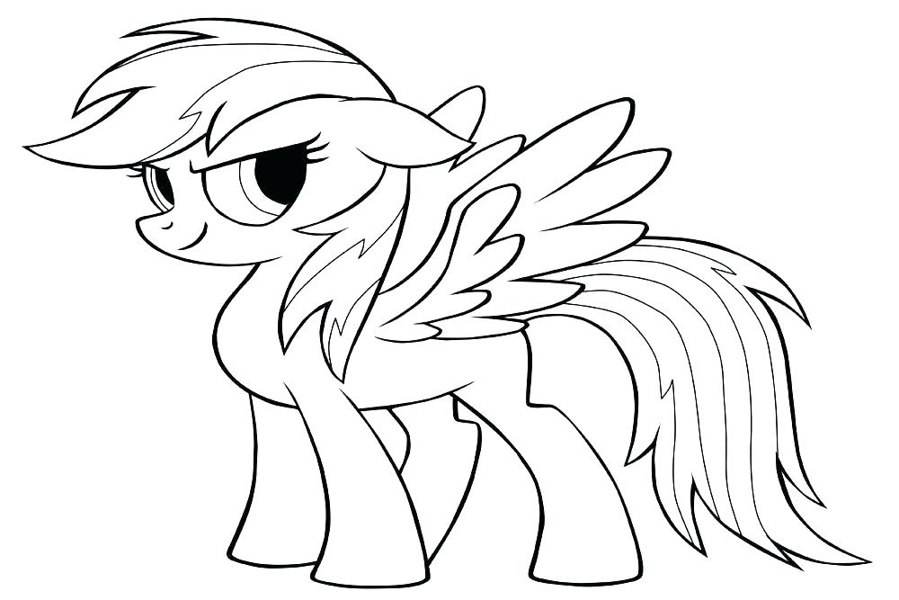 1000x667 Rainbow Dash Coloring Pages Rainbow Dash Coloring Pages Free
