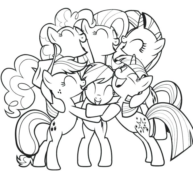 678x600 My Little Pony Coloring Pages Printable Print Coloring Pages My